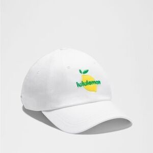 lululemon classic unisex ball cap wordmark lemon